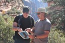 Charles and Jim learn about condors!
