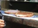 pizza - cost 5 pesos (about 20 cents)