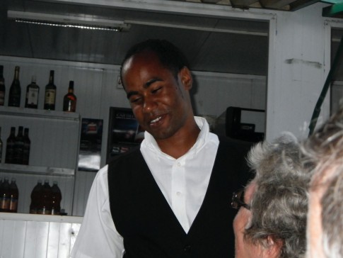 Michael - our favourite waiter in Santa Marta