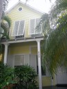 Key West house with shutters