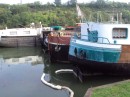 Out of work and parked up barges