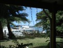 Antigua, Jolly Harbour which we visited by car and also on Swagman in the Race Week