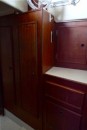 Starboard-side Aft Stateroom with side table, drawers and closets