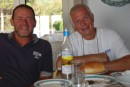 Our new friend, John in Trizania Greece