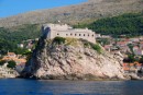 One of the forts near Dubrovnik