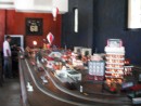 part of the second floor working model train collection