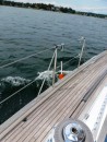 Close call with a lobster pot 