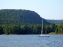 Southwest Harbor at the mouth of Somes Sound on Mount Desert