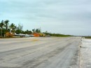 deserted airstrip...fun to ride your bike down!