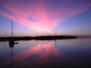 Lee Stocking Island sunset--no wind = NOSEEUMS...I