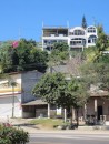 Houses on the hill in La Cruz