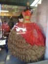 A store front in La Paz, specializing in dresses for girls