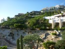 expensive homes atop hills just outside of Cabo San Lucas