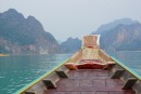 Long boat ride Chiew Larn Lake, Khao Sok national Park! Stunning isn
