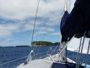 Sailing smooth seas, and 15 knots of wind- doesn