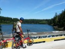 Bike ride Quadra- huge lake system