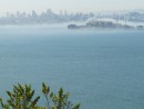 Alcatraz and SF Cityscape