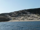 wind driven sand dunes
