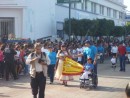 The start of the parade was led by Educacion Especial! 