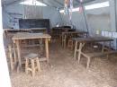 Makeshift classroom