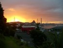 New Plymouth, NZ - a seaside town on the Tazman sea. 