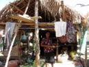 Typical Fijian cooking area