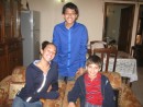 Cammi, Cole and cousin, Shobit in Delhi
