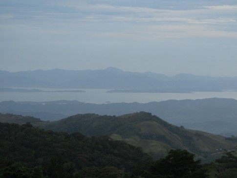 View of Pacific from our room in Monteverde