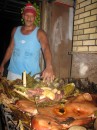 Our pig roast extraordinaire! Nuku Hiva