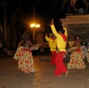 Nightly entertainment in old town squares