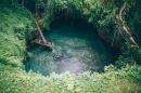Swimming hole along road to Labasa