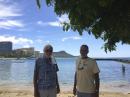 Emil and Dan at Waikiki Beach
