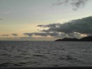 leaving Bathhurst Bay in early light