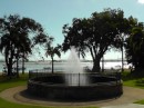 beautiful fountain in a park in Cooktown