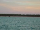 our anchorage in Alcora Bay
