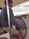 rolly seas - Captain took the helm - he made it a smoother ride than our autopilot in those seas