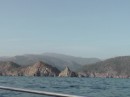 Enroute to Gocek.  We are motor-sailing with a little wind but was very slow-going with all the growth on the hull from SE  Asia.