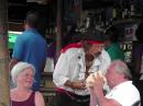 Enjoyed Michael Bean’s Pirate show in Leverick Bay.  Before the show, Michael works the crowd seeing who can blow a conch shell.