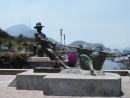 55 bronze sculpture on Manzanillo malecon