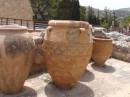 Knossos -a few of the artifacts that remained on the site.