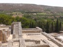 Knossos - Palaces generally built on hilltop for view and fortification reasons.