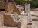 Knossos -upstairs, downstairs, the palace was intentionally a labyrinth. 