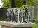 German sculptor Will Lammert produced this sculpture of emaciated figures in a memorial to the Jews of Berlin.
