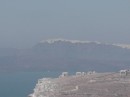Took a ride to the southernmost end of the volcano rim.  Looking back on Fira.