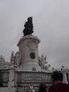 Off on the electric bike tour first thing -King Jose I statue –King of Portugal 1750-1777.