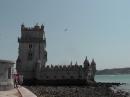 Belem Tower –built in 16th century -originally surrounded by water, now mostly high and dry.