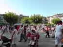 Plaza de Castillo –sea of white and red