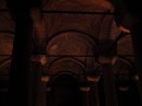Basilica Cistern: Ceiling of arches -Doric column capitals.