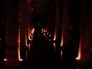 Basilica Cistern: Kind of spooky -water contained fish that never see sunshine.