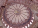 Blue Mosque: The dome is tiled rather than painted.
